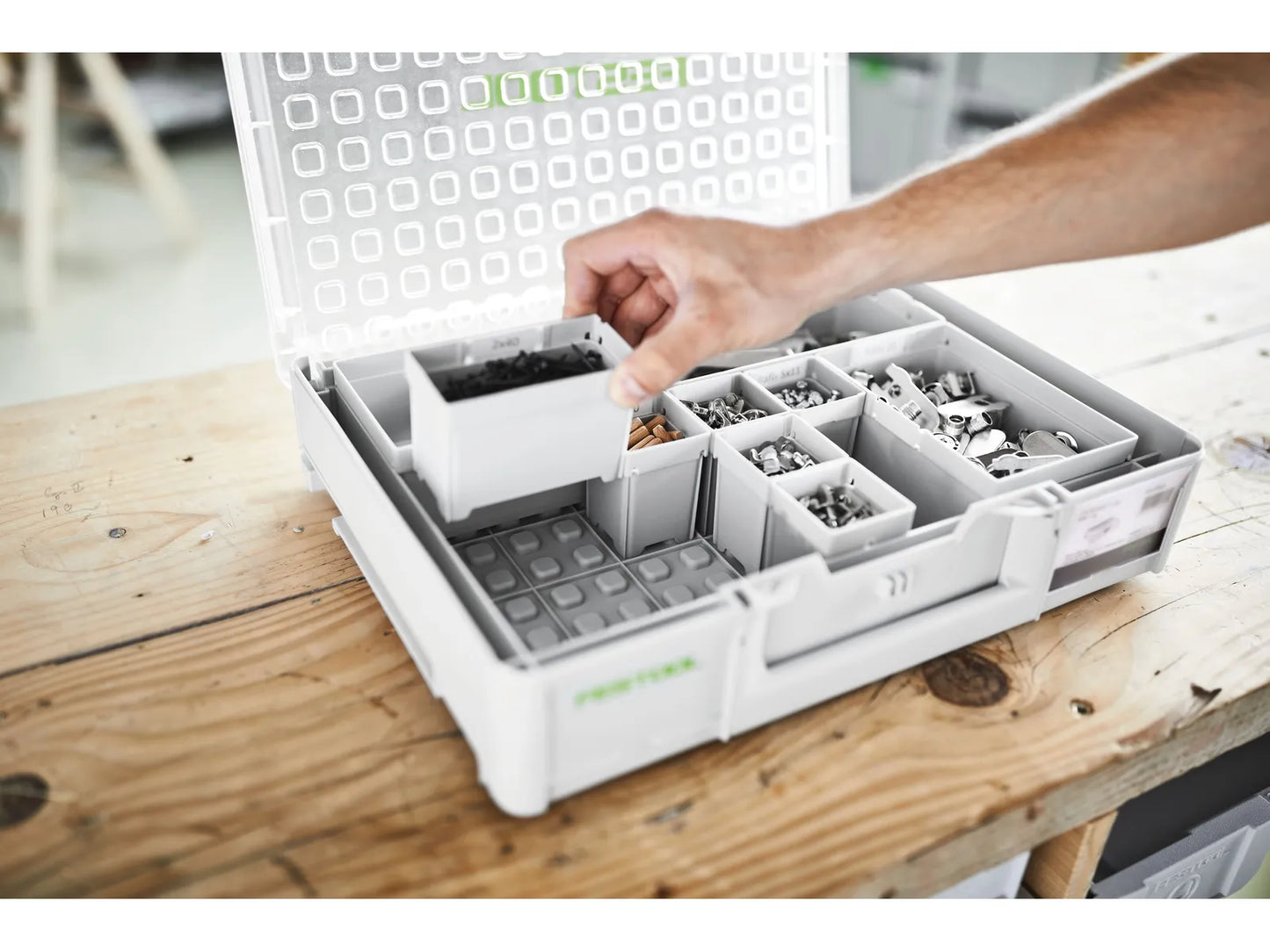 Skrzynka plastikowa Festool Box 50x50x68/10; 10 sztuk