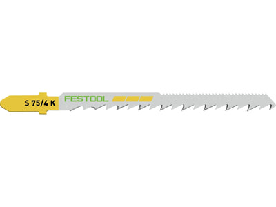 Brzeszczoty do wyrzynarki Festool; 75 mm; 4 mm; 5 sztuk