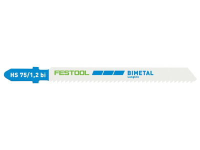 Brzeszczoty do wyrzynarki Festool; 75 mm; 1,2 mm; 5 sztuk