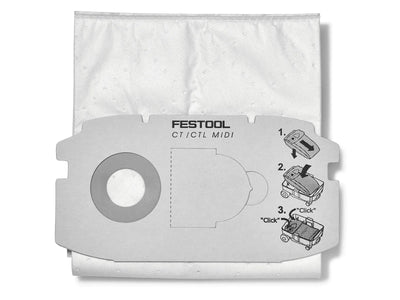 Worki materiałowe do odkurzacza Festool FIS-CT MIDI/5