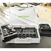 Screwdriver bit set Festool SYS3 M 89 ORG CE-SORT