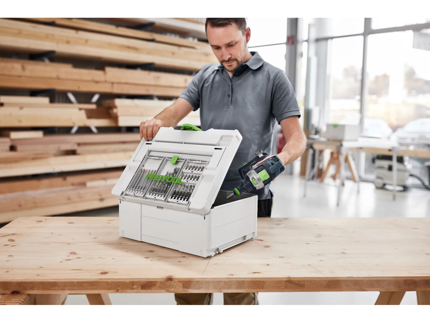 Box for tools Festool Systainer³ SYS3 DF M 187
