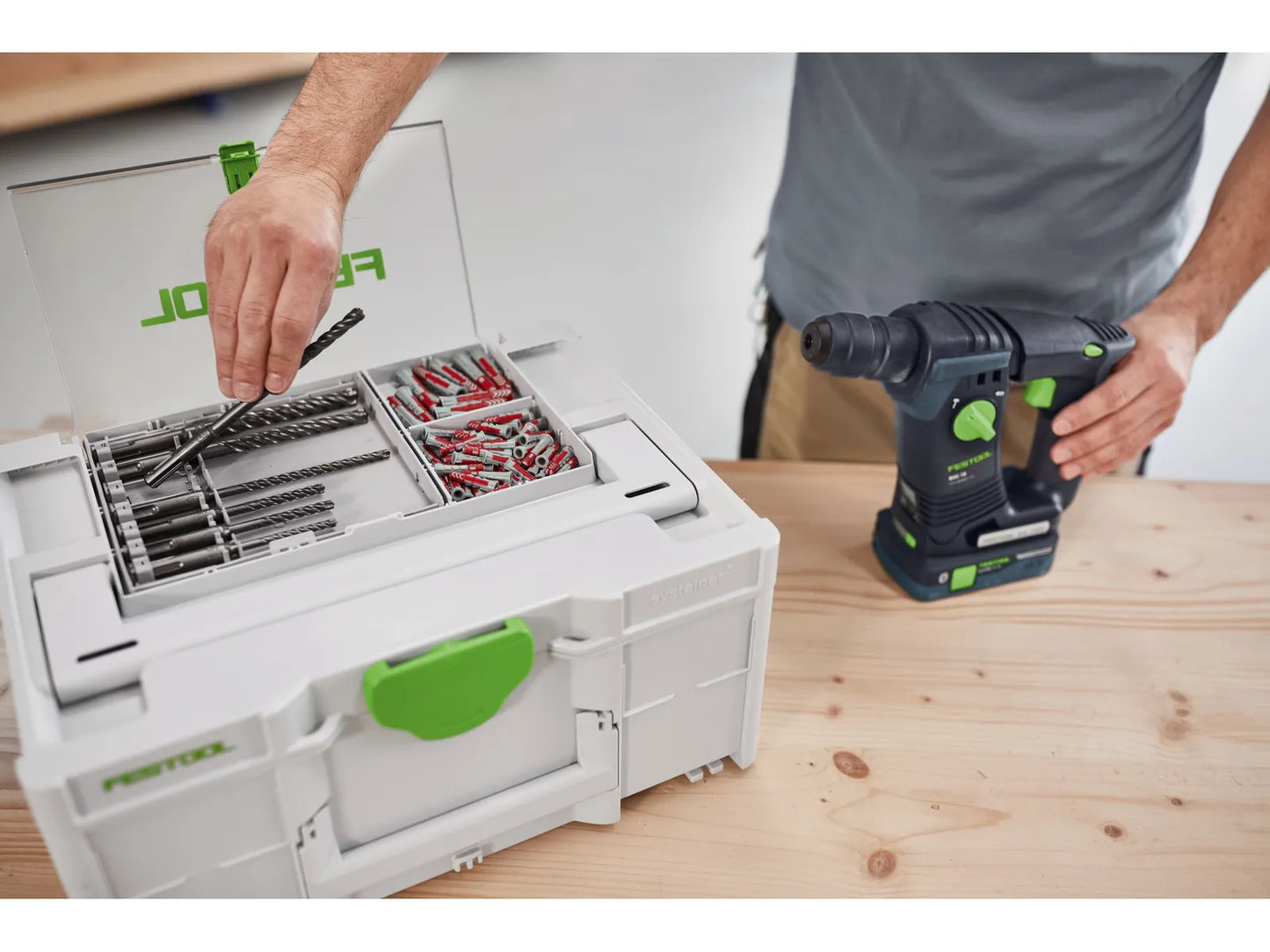 Zestaw wierteł SDS Plus do wiertarki udarowej Festool BKS SYS3 D5-12 SDS