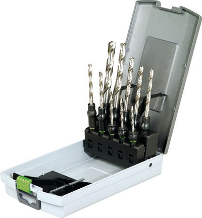 Set of drill bits Festool HSS D3-10 CE/10x