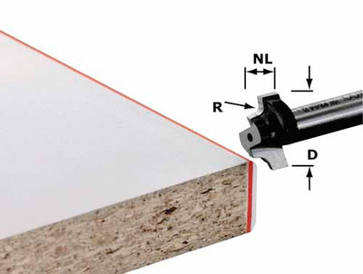 Rounding router bit Festool 2/9/39 mm