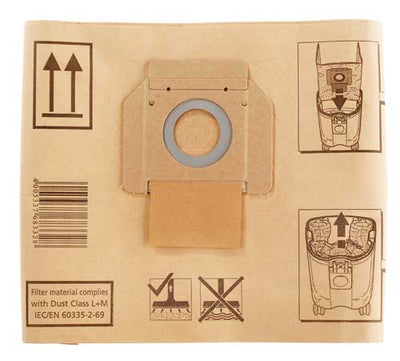 Paper bags for vacuum cleaner Festool FIS-SRM 45 5X