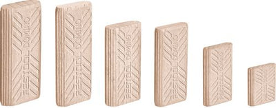 Wooden dowels biscuit Festool Domino 10x50/85 BU SB blunt