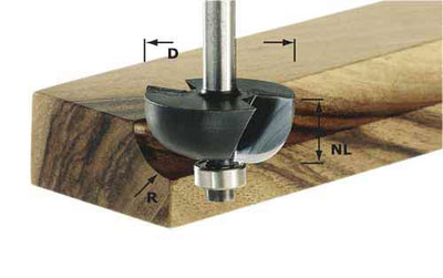 Core box router bit Festool 12.7/16/57 mm with bearing