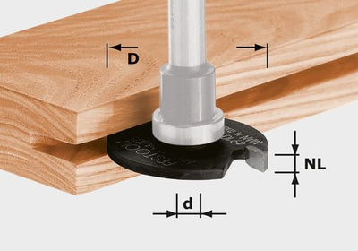 Groove cutting disc (without shaft) Festool 40 mm 2 mm