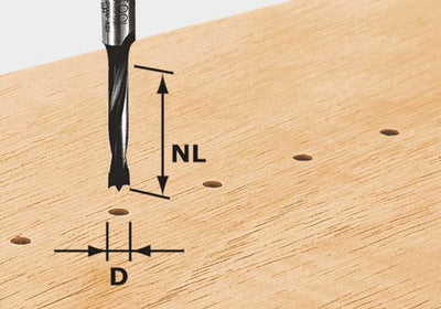 Dowel drill Festool 10x53.5 mm