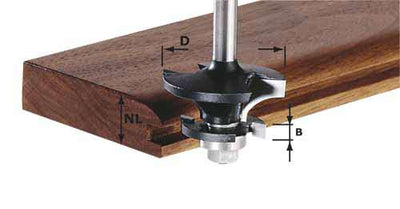 Counterprofile cutter spring Festool 43 mm with bearing
