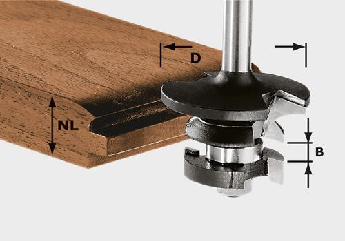 Counter profile cutter Festool 43 mm with bearing
