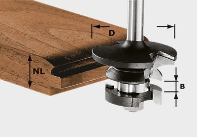 Counter profile cutter Festool 43 mm with bearing