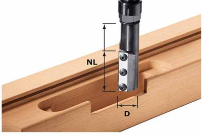 Groove cutter with base blade Festool Wepla 24/50 mm