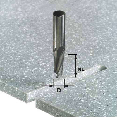 Roughing and finishing router bit Festool 12.7 mm 70 mm