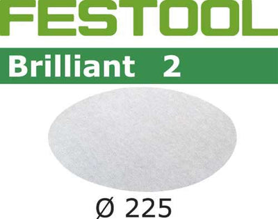 Sandpaper for random orbit sanders Brilliant 2 225 mm P16 25 units