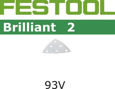 Sandpaper for delta sander Brilliant 2 93 V P120 100 units