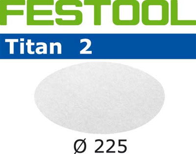 Sandpaper for random orbit sanders Titan 2 225 mm P220 25 units