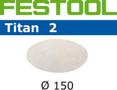 Sandpaper for random orbit sanders Titan 2 150 mm P1200 100 units