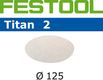 Sandpaper for random orbit sanders Titan 2 125 mm P500 100 units