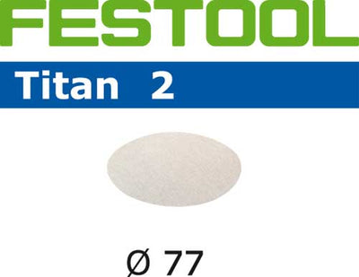 Sandpaper for random orbit sanders Titan 2 80 mm P280 50 units