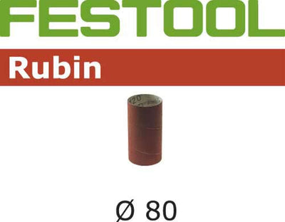 Sanding paper for stationary sanding tool 80 mm P100 8 units