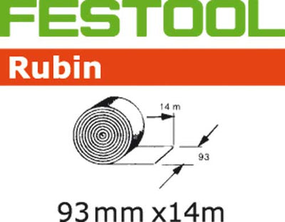 Abrasive roll Festooln 93x14 mm 1 units