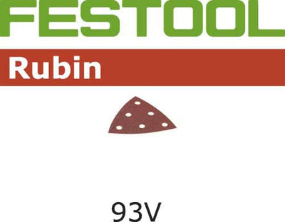 Sandpaper for delta sander Rubin 93 V P36 50 units
