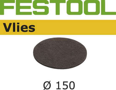 Sandpaper for random orbit sanders Vlies 150 mm A100 5 units