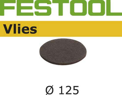 Sandpaper for random orbit sanders Vlies 125 mm A120 5 units