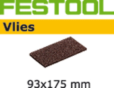 Sandpaper for orbital sander Vlies 93x178 mm S800 5 units