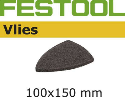 Sandpaper for delta sander Vlies 100x150 mm A280 10 units