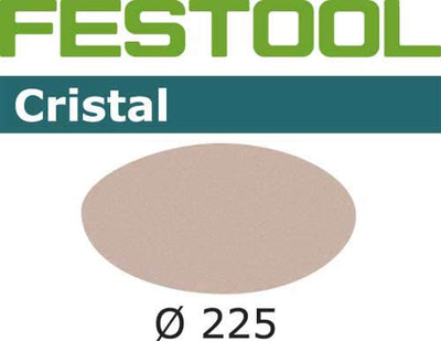 Sandpaper for rotary sander Cristal 225 mm P40 25 units