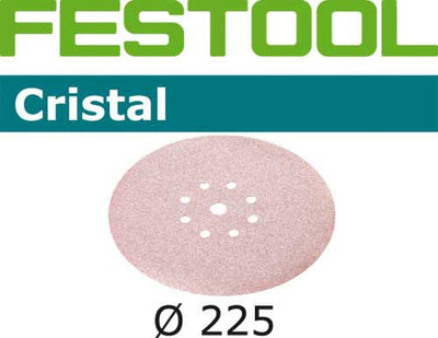 Sandpaper for random orbit sanders Cristal 225 mm P60 25 units