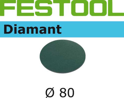 Sandpaper for random orbit sanders Diamant 80 mm D500 2 units