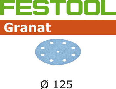 Sandpaper for random orbit sanders Granat 125 mm P280 100 units