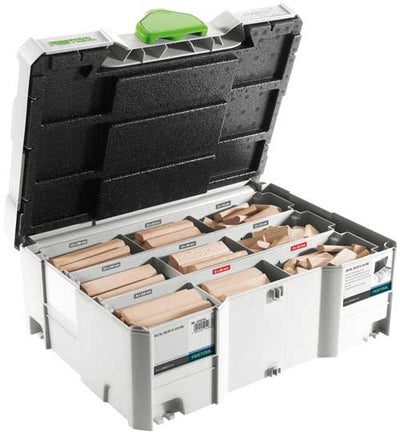Dowels Festool DOMINO asortiment DS/XL D8/D10 306 BU