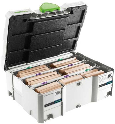 Dowels Festool DOMINO asortiment DS/XL D12/D14 128 BU