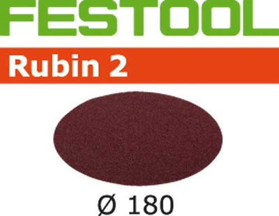 Sandpaper for rotary sander Rubin2 180 mm P40 50 units