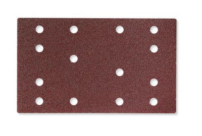 Sandpaper for orbital sander Rubin2 80x133 mm P80 50 units