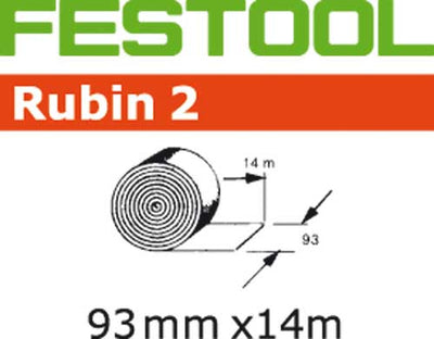Abrasive roll Festooln2 93x14000 mm P60 1 units