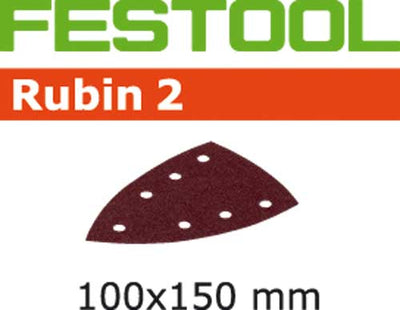 Sandpaper for delta sander Rubin2 100x150 mm P220 10 units