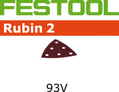 Sandpaper for delta sander Rubin2 93 V P180 50 units