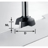 Wiertło Fostner Festool ; HW; 28 mm