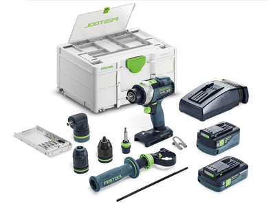 Wiertarko-wkrętarka Festool QUADRIVE TPC 18/4 Set