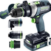 Wiertarko-wkrętarka Festool QUADRIVE TPC 18/4 Set