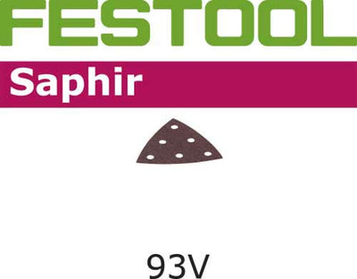 Sanding paper for sheet orbital sander Saphi V93 P40 25 units