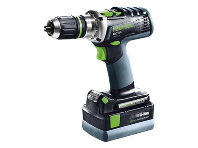 Drill driver Festool DRC 18/4 Li 18 V 2x4.2 Ah accu.