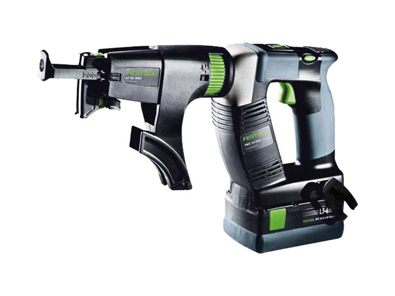 Drywall Screwdriver Festool DWC 18-2500 Li 4.2 Set 18 V 2x4.2 Ah accu.