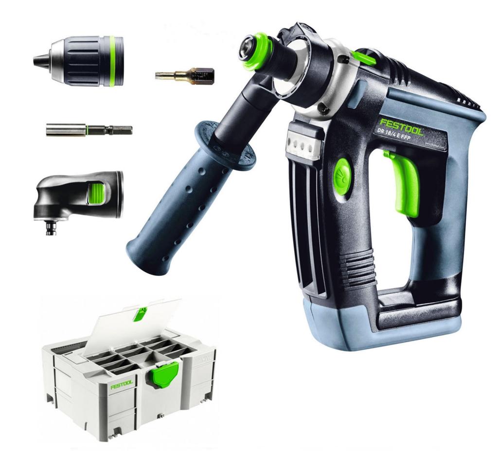 Electric drill-screwdriver Festool DR 18/4 E FFP-Set 705 W